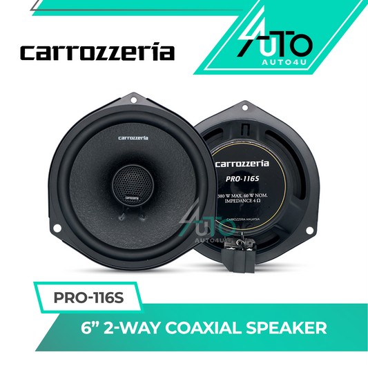 Carrozzeria PRO Series Combo Set (Front & Rear)