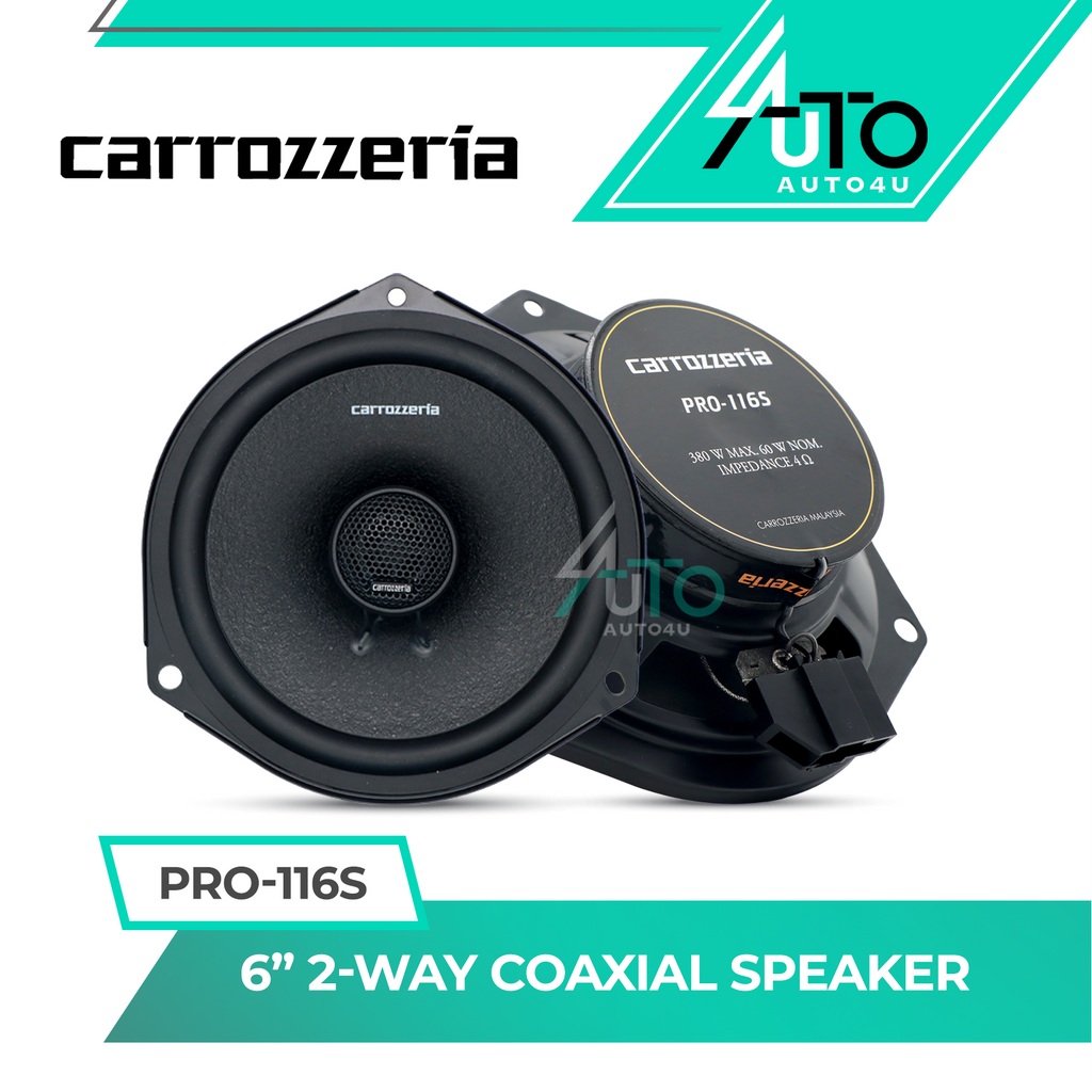 Carrozzeria PRO Series Combo Set (Front & Rear)