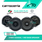Carrozzeria PRO Series Combo Set (Front & Rear)