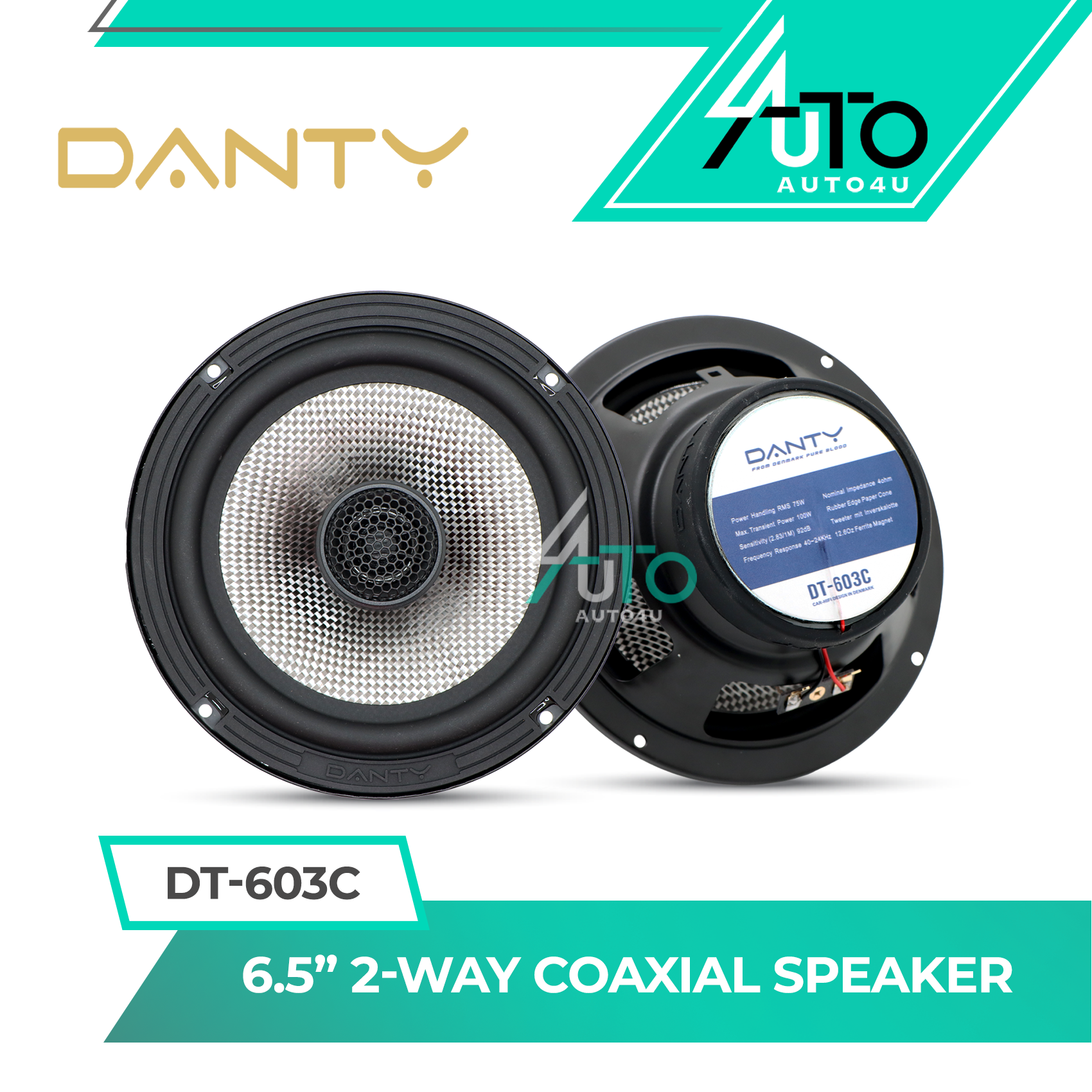 Danty Basspro Series Combo Set (Front& Rear)
