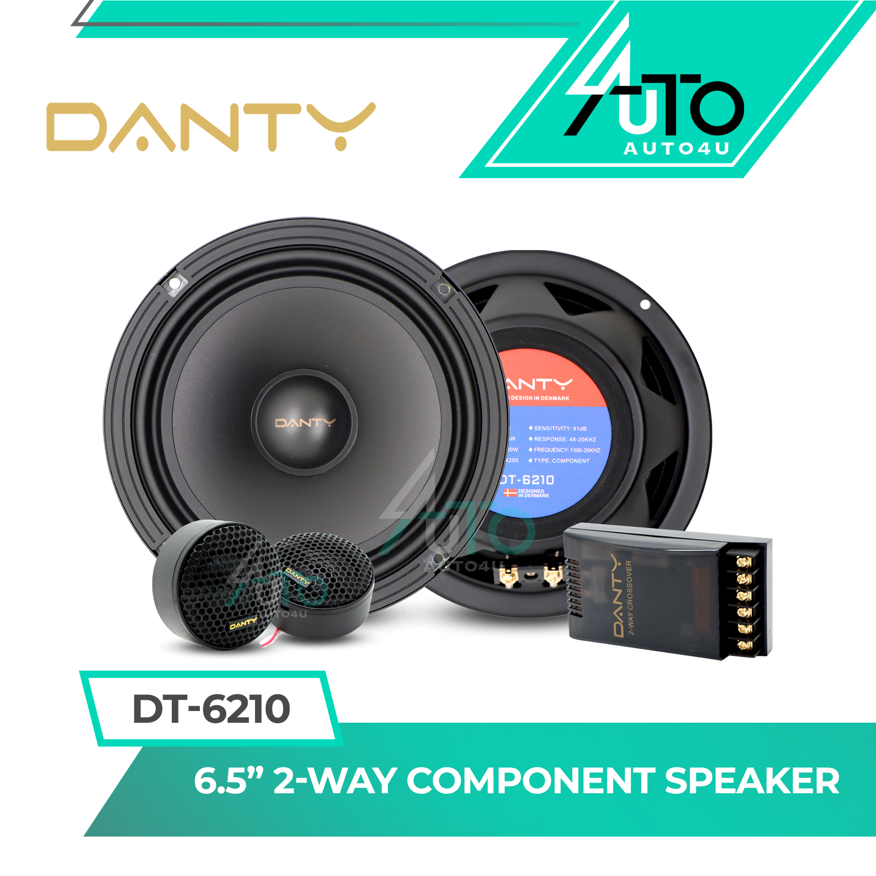 Danty Basspro Series Combo Set (Front& Rear)