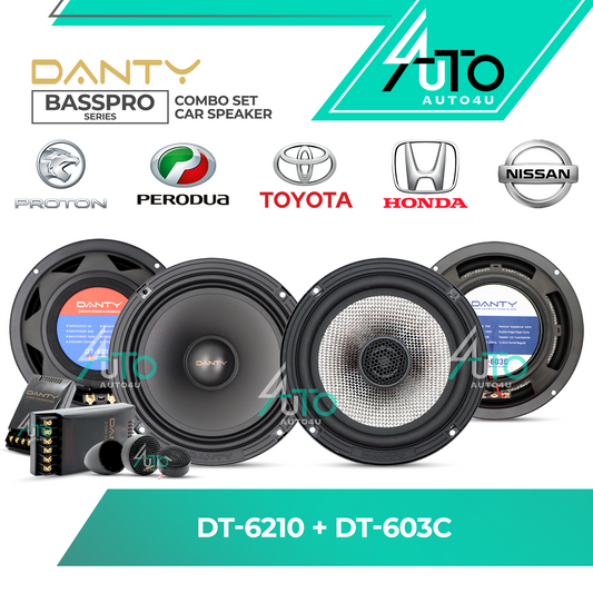 Danty Basspro Series Combo Set (Front& Rear)