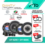 Danty Basspro Series Combo Set (Front& Rear)