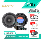 Danty Basspro Series Combo Set (Front& Rear)