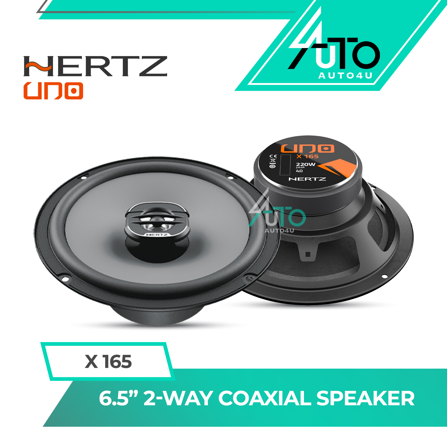 Hertz Uno Combo Set (Front & Rear)