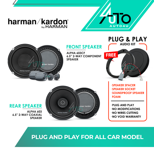 Harman Kardon FIT Series Combo Set (Front & Rear)