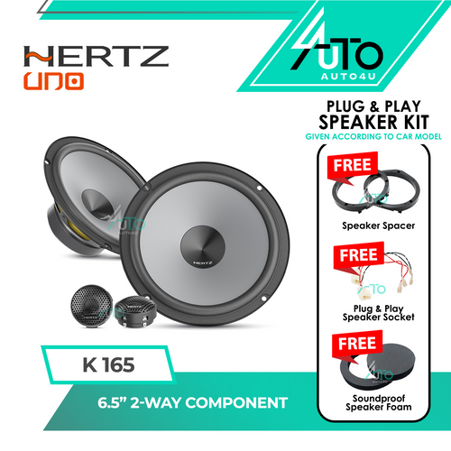 Hertz Uno Combo Set (Front & Rear)
