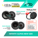 Infinity Alpha New Combo Set (Front  & Rear)