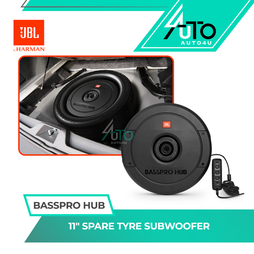 JBL Basspro Hub | 11" Spare Tire Active Subwoofer
