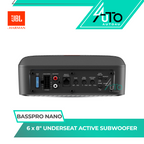 JBL Basspro Nano | 6x8" Underseat Active Subwoofer