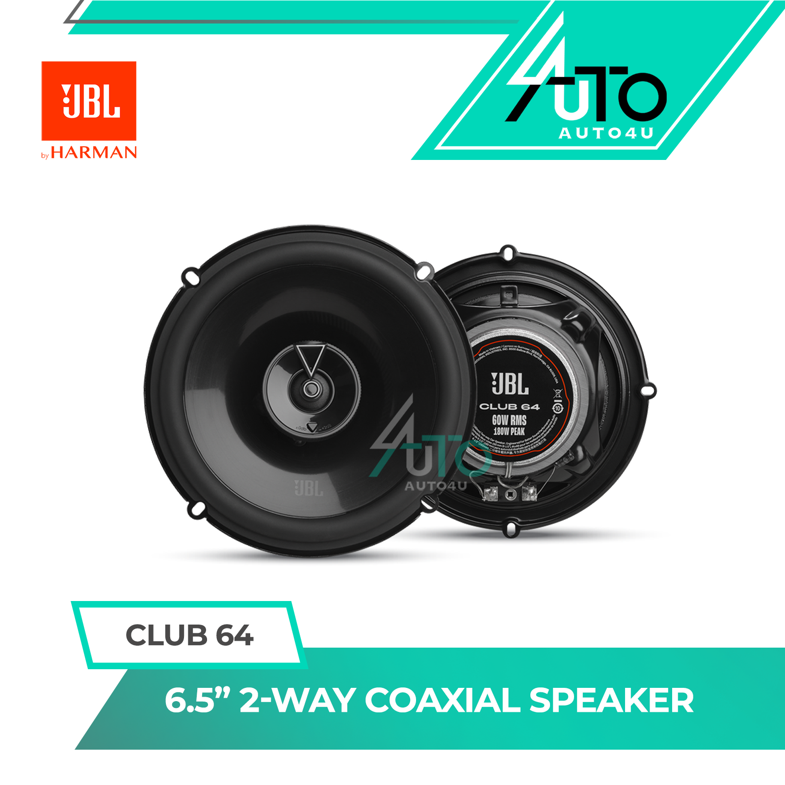 JBL Club 64 Combo Set (Front & Rear)