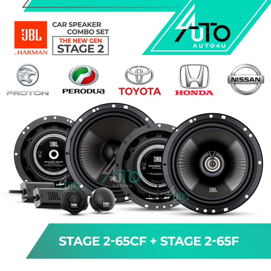JBL Stage2 Combo Set (Front & Rear)