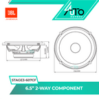 JBL Stage3 Combo Set (Front & Rear)