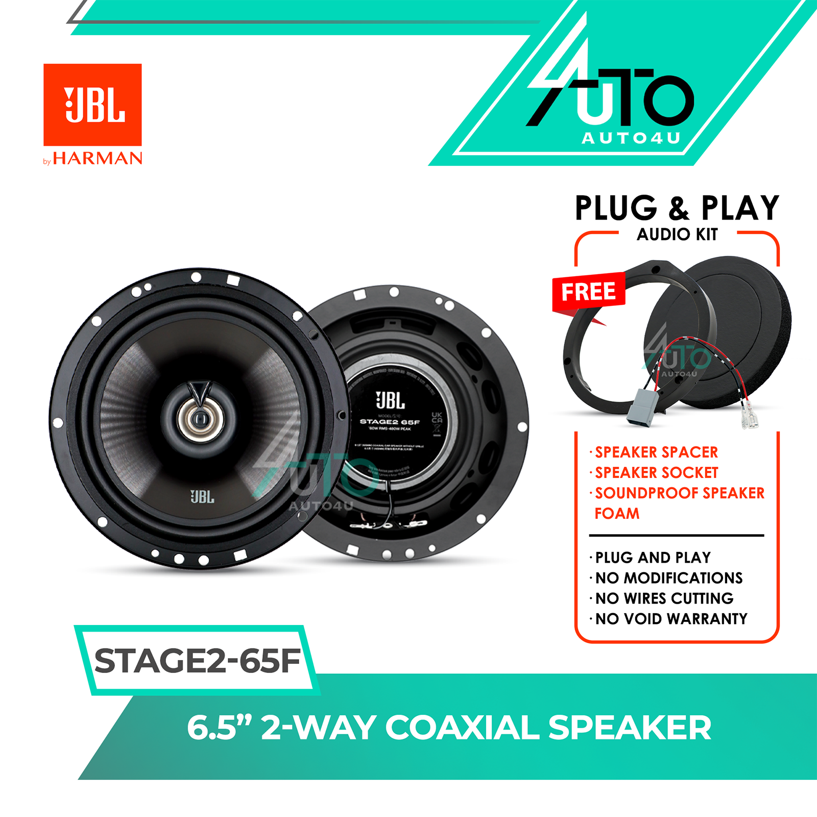 JBL Stage2 Combo Set (Front & Rear)