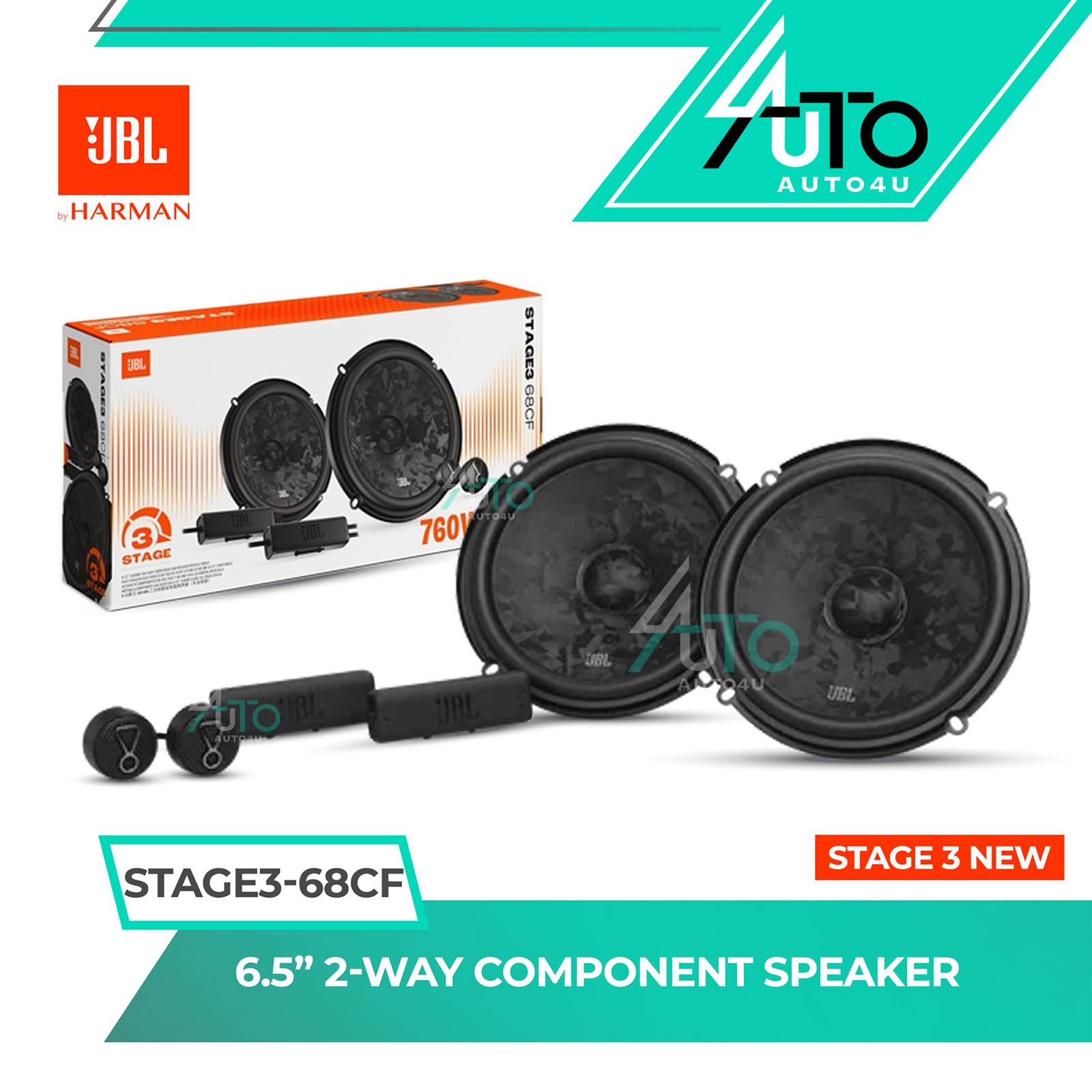 JBL Stage3 New Combo Set (Front & Rear)