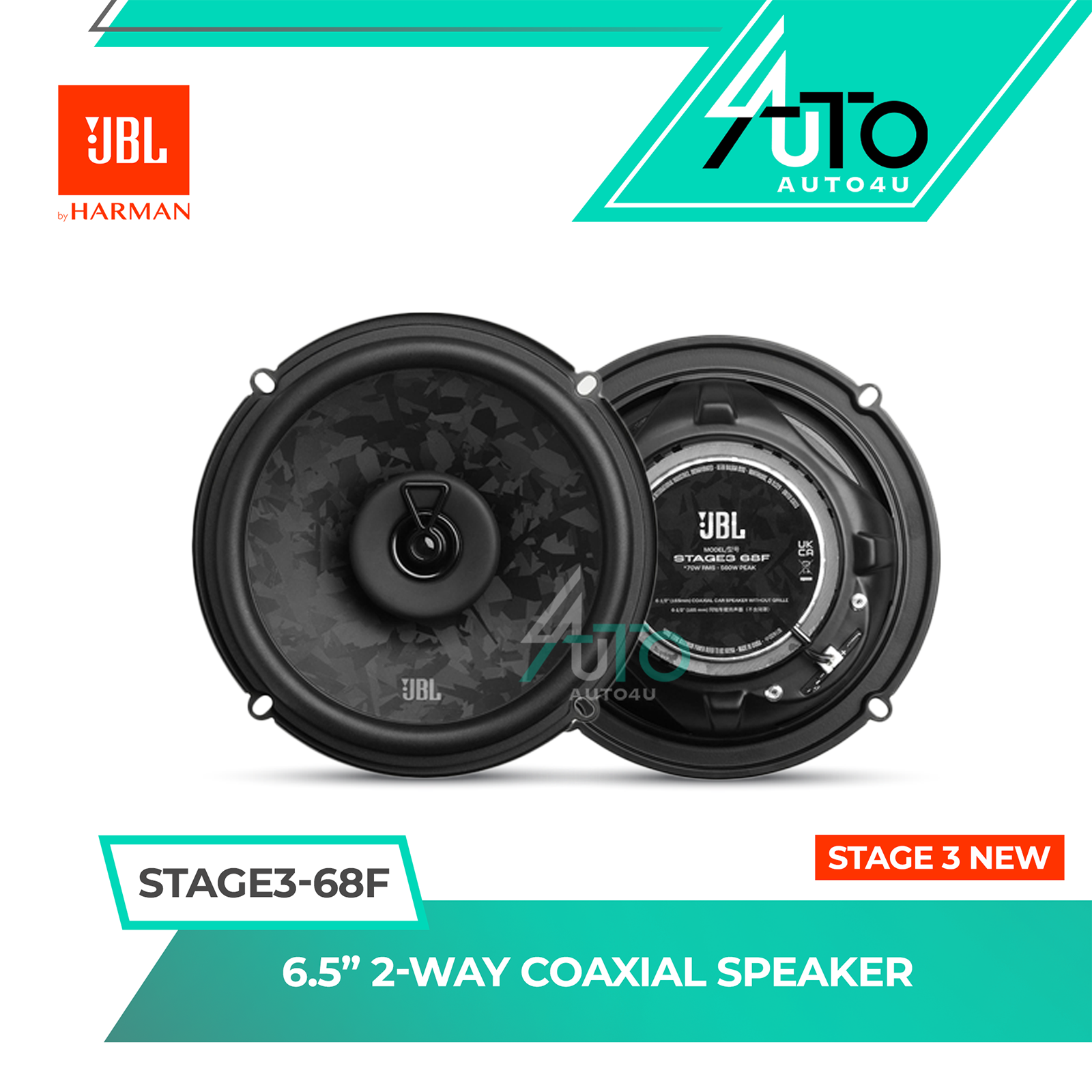JBL Stage3 New Combo Set (Front & Rear)