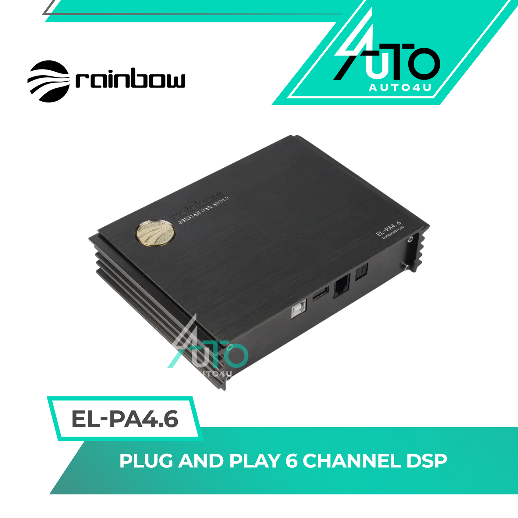 Rainbow Audio EL-PA4.6 | 6 Channel DSP