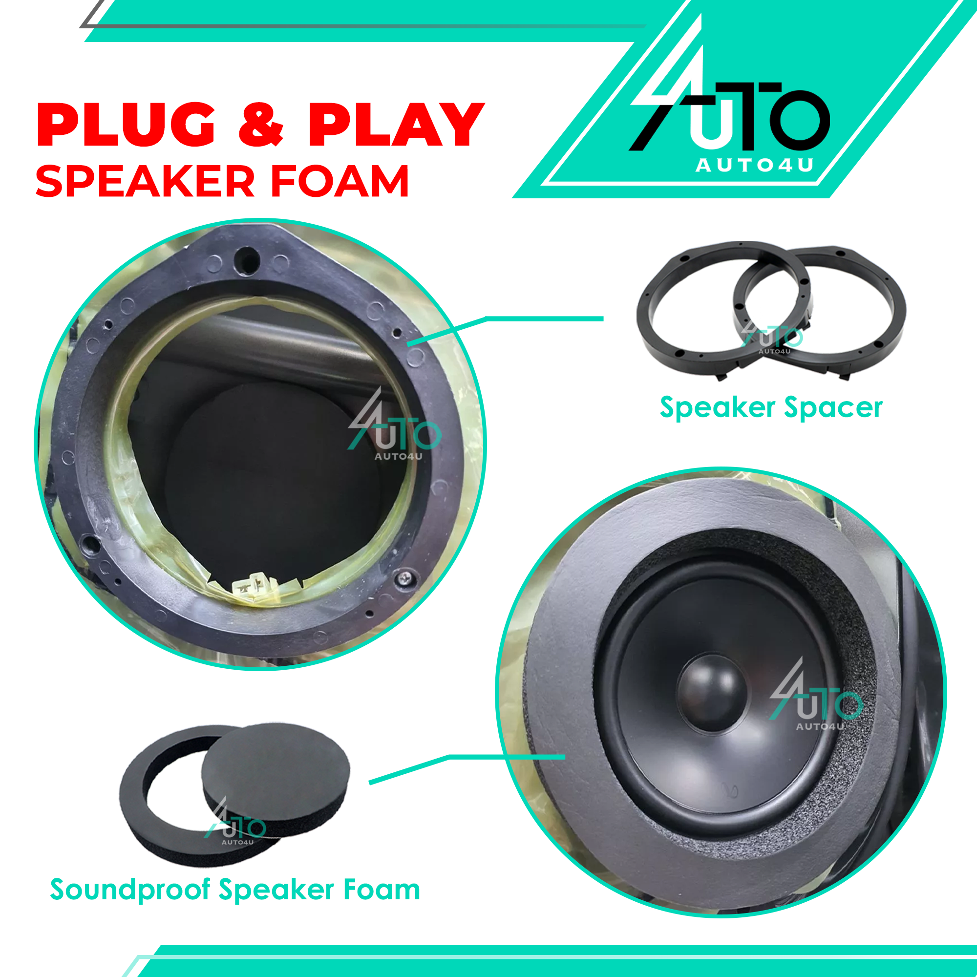 Auto4u Plug and Play Audio Kit
