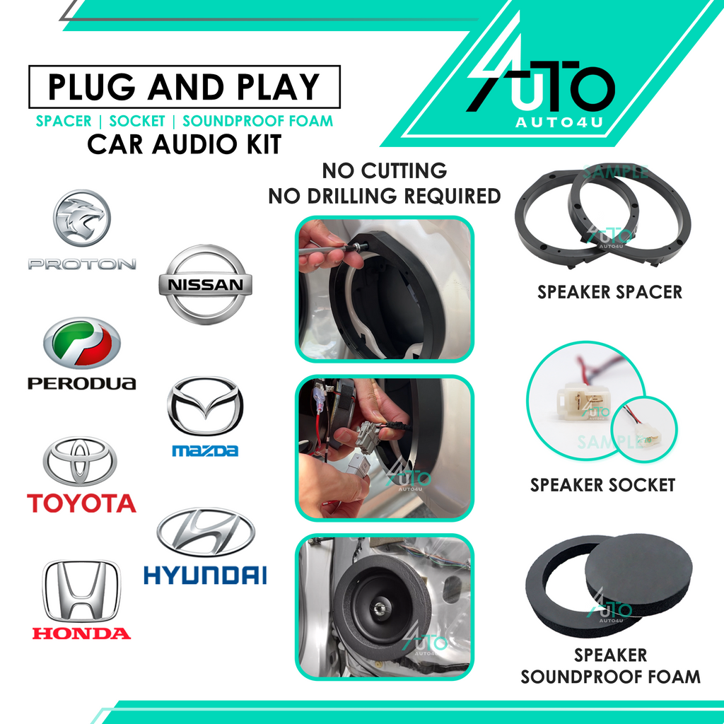 Auto4u Plug and Play Audio Kit